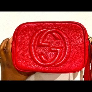 Inspired red purse